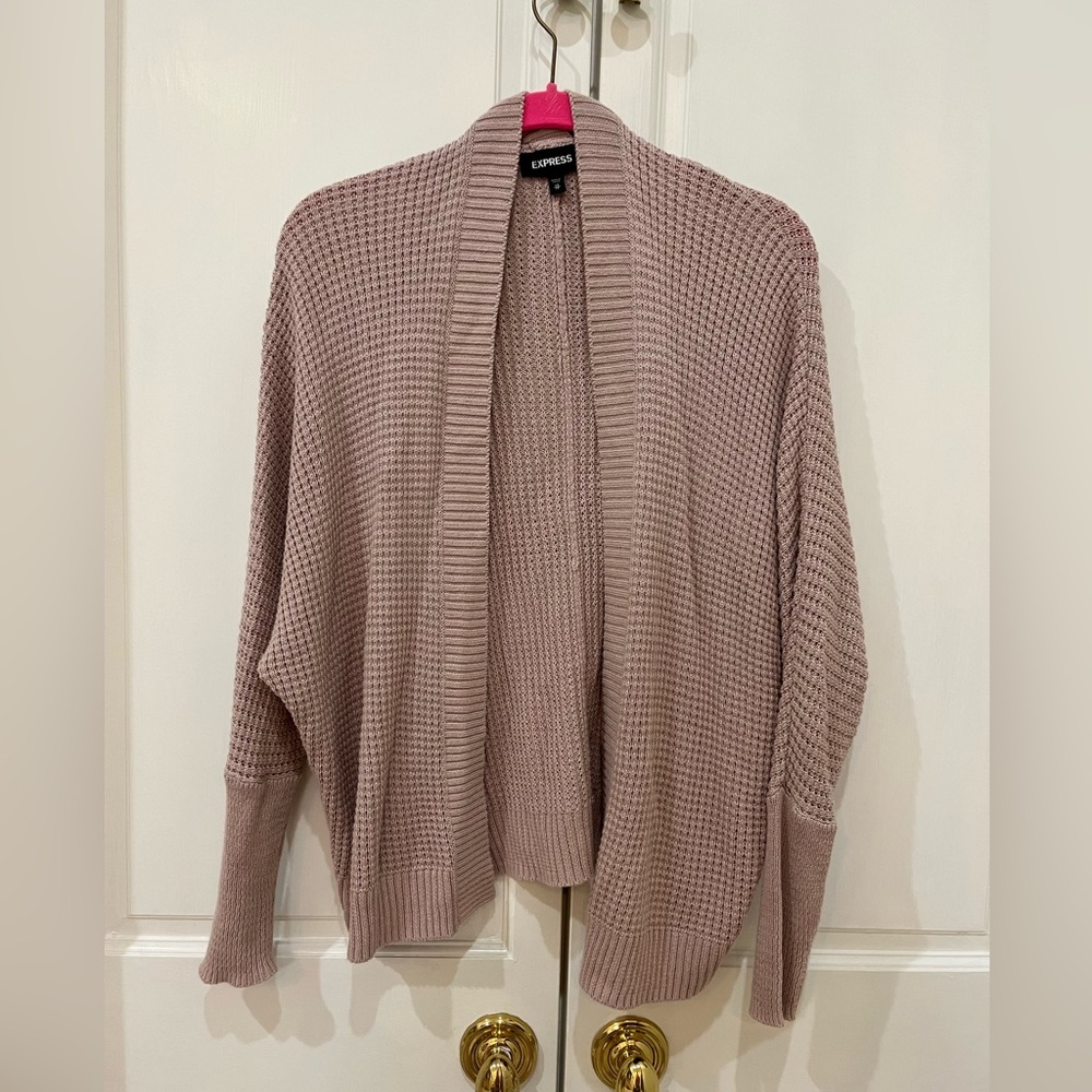 XS blush express cardigan